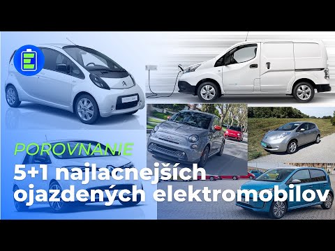 5+1 cenovo najdostupnejších ojazdených elektromobilov v roku  2021