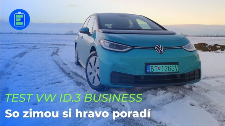 ZIMNÝ TEST: Volkswagen ID.3 Business 58kWh. So zimou si hravo poradí.