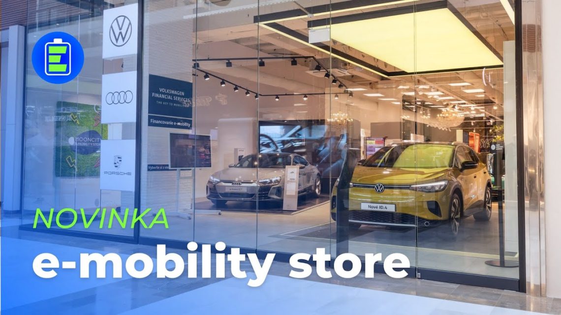 Novinka na Slovensku: MOONCITY e-mobility store VW, Audi, Porsche.