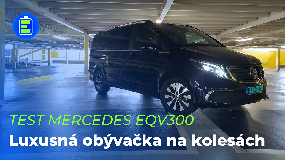 TEST: Mercedes-Benz EQV300. Luxusná obývačka na kolesách.