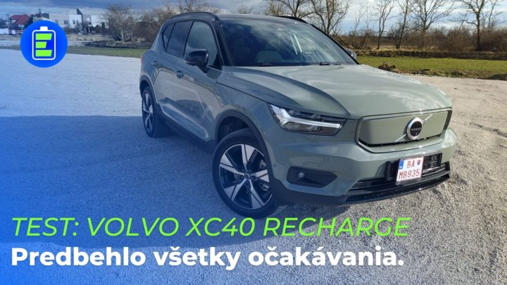 TEST: Elektromobil Volvo XC40 Recharge Pure Electric. Predbehlo všetky očakávania.