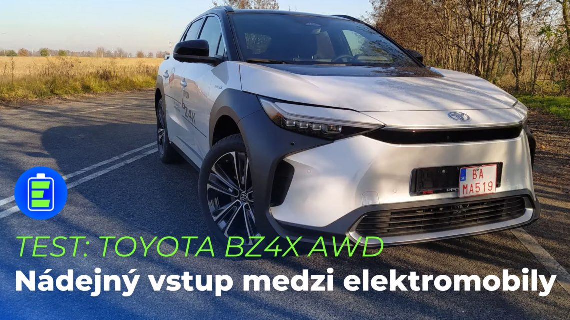 TEST: Elektromobil Toyota bZ4X 71,4kWh, AWD, Executive. Nádejný vstup medzi elektromobily.