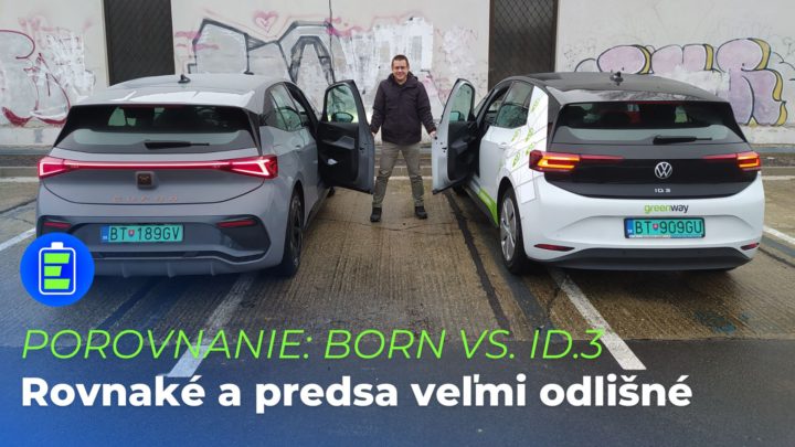 POROVNANIE: Elektromobil Cupra Born vs. VW ID.3. Rovnaké a predsa veľmi odlišné.