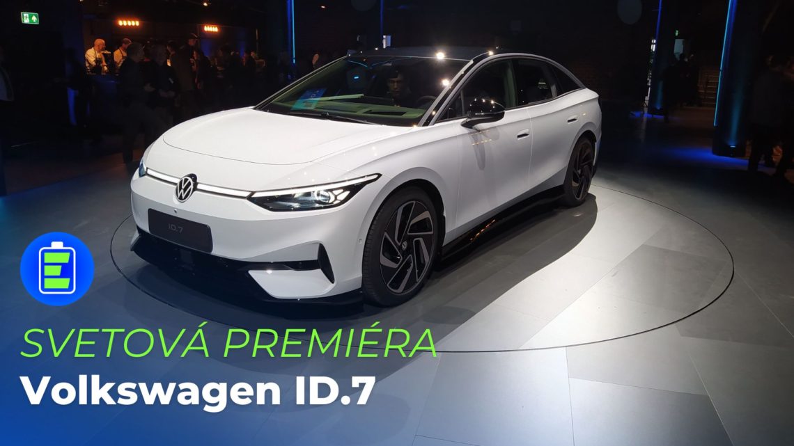 Svetová premiéra: Volkswagen ID.7