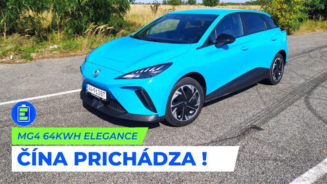 TEST: MG4 64kWh Elegance. Čína prichádza ! Obstojí v konkurencii?