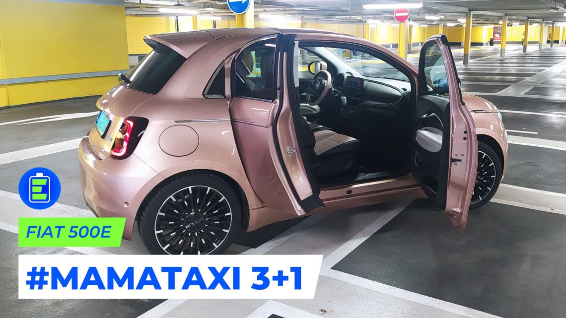 Mamataxi 3+1. TEST: Elektrický Fiat 500e. Obháji svoju cenu?