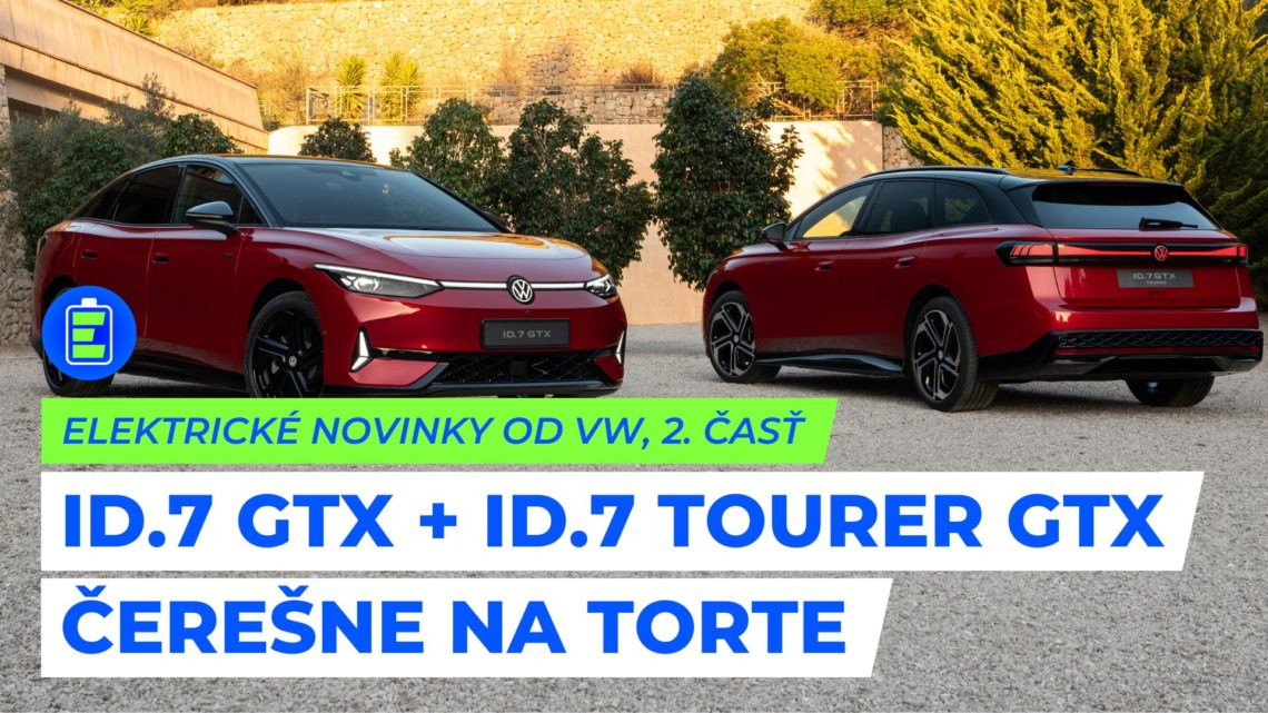 ID.7 GTX + ID.7 Tourer GTX. Predstavenie noviniek od Volkswagen (2. časť).