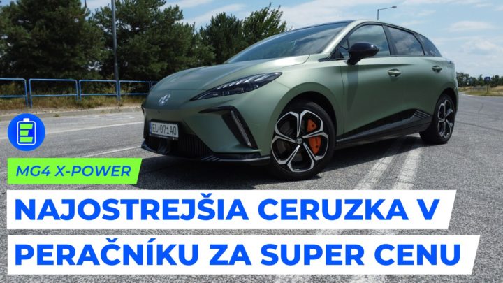 MG4 XPower je poriadne ostrý hot hatch. Navyše za super cenu !