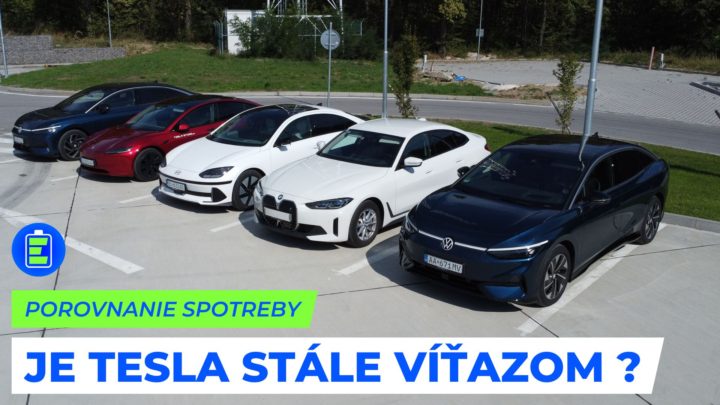 Je TESLA stále víťazom ? POROVNANIE DIAĽNIČNEJ SPOTREBY liftback + sedan.