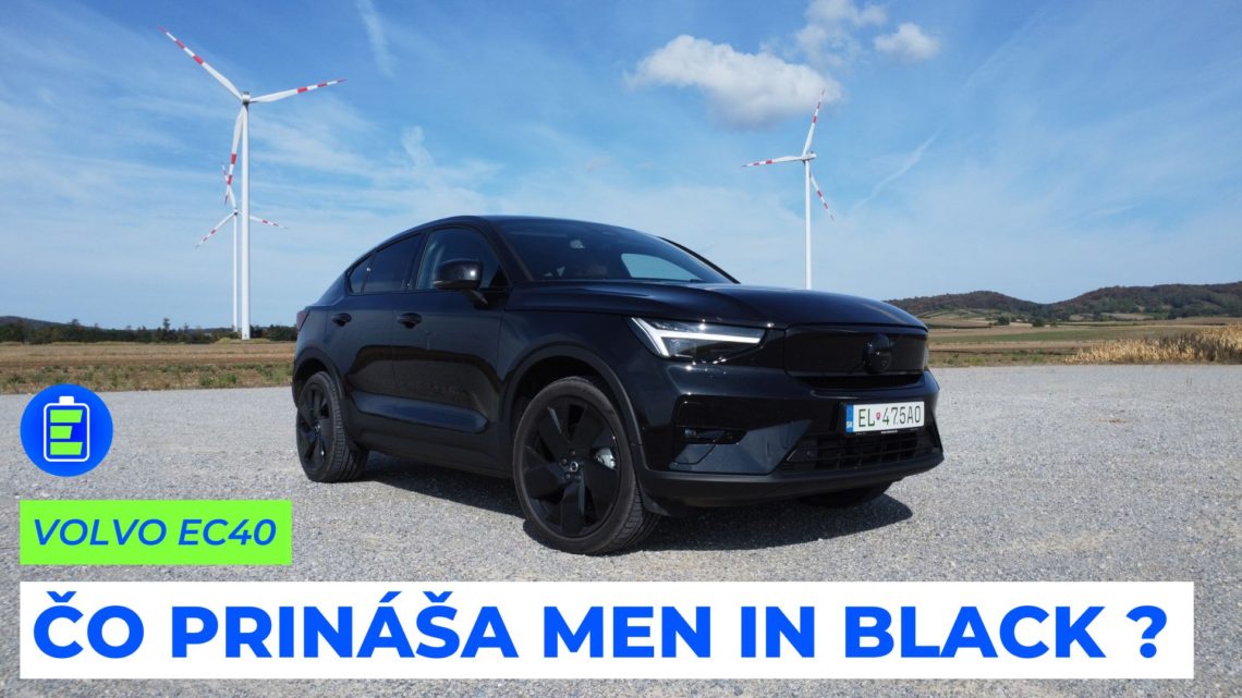 MEN IN BLACK. Volvo EC40 v špeciálnej výbave. Čo prináša?