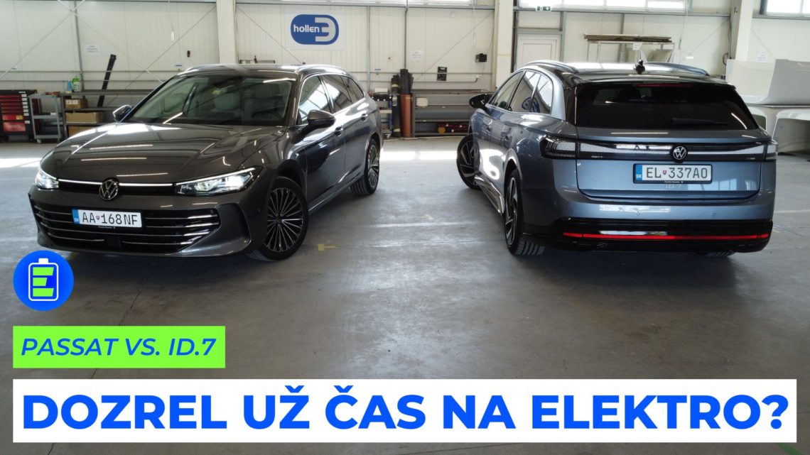 Volkswagen PASSAT vs. ID.7. Dozrel čas na elektromobil v tejto triede ?