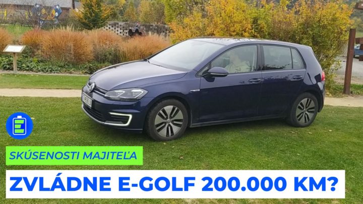 Takmer 200.000km na elektrickom Golfe? 😮