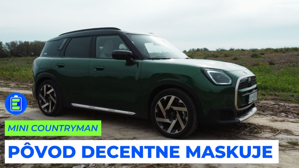 MINI Countryman. Pôvod decentne maskuje v každom detaile.