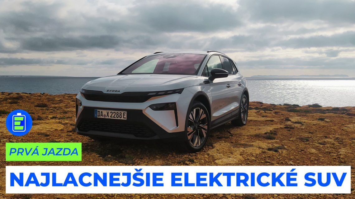 Najdostupnejšie elektrické SUV. Prvá jazda so Škoda ELROQ 50.