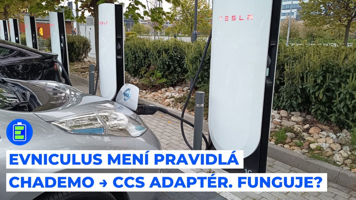 EVNICULUS mení pravidlá hry. Prináša CHAdeMO → CCS adaptér. Bude to fungovať ?