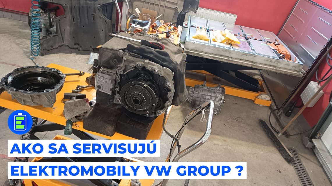 Ako sa opravujú elektromobily VW Group? Škoda Enyaq, Volkswagen ID. a Audi e-tron.