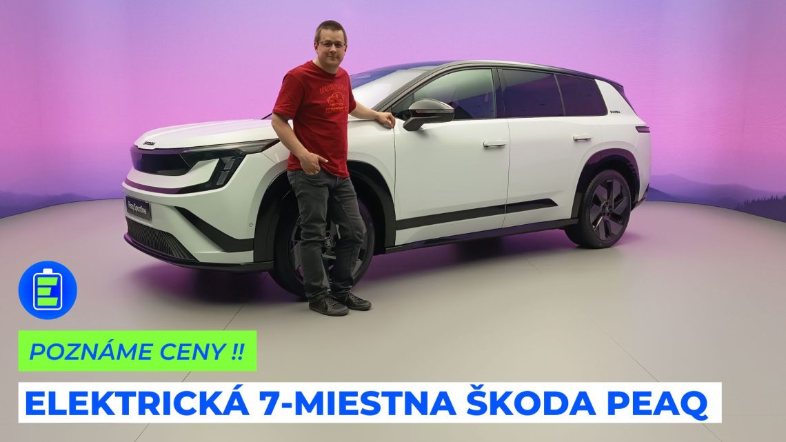 POZNÁME CENY! 7-miestna Škoda Peaq prichádza.