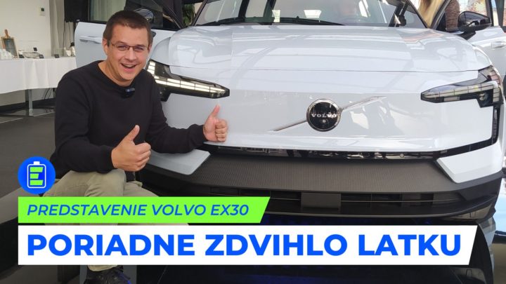 Slovenská premiéra: Volvo EX30. Poriadne zdvihlo latku.