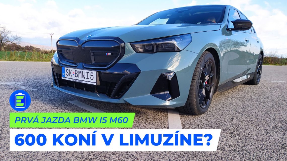 Prvá jazda: BMW i5 M60. 600 koní v limuzíne?