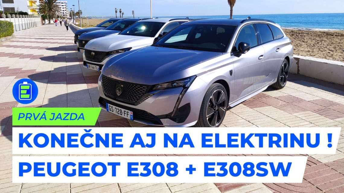 Prvá jazda: Peugeot e-308 a e-308 SW. Konečne aj na elektrinu !
