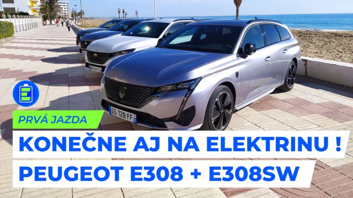 Prvá jazda: Peugeot e-308 a e-308 SW. Konečne aj na elektrinu !