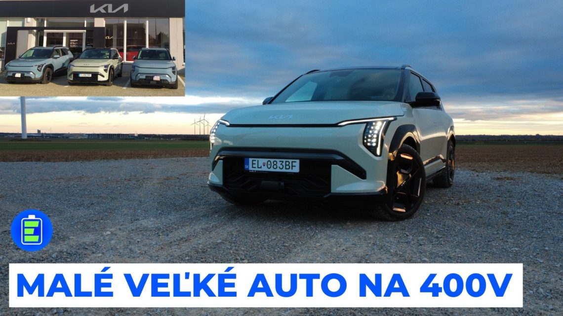 Všetko dôležité o Kia EV3 + porovnanie výbav AIR, EARTH, GT-line.