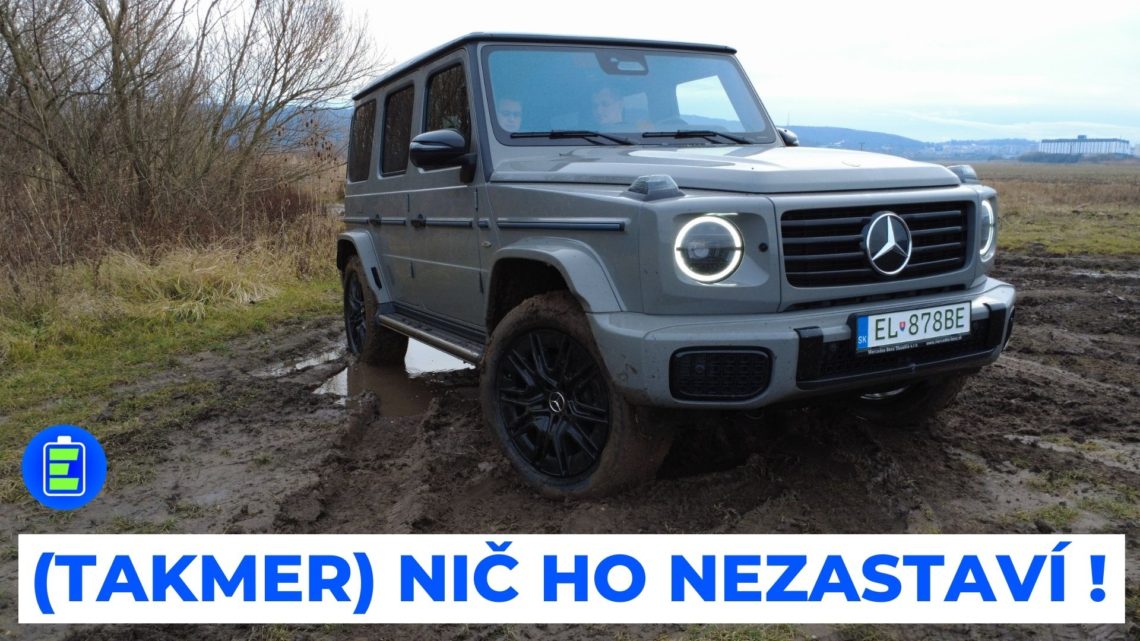 (Takmer) nič ho nezastaví ! Elektrický Mercedes triedy G.