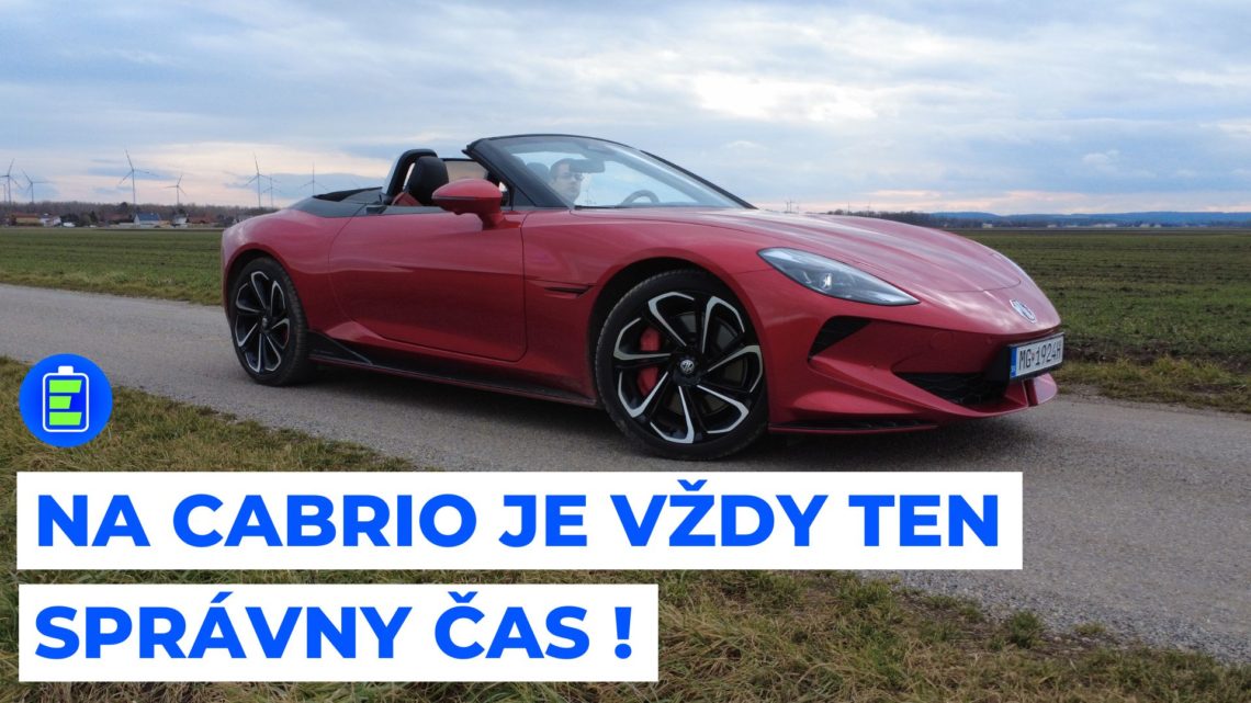 Elektrický kabriolet? Pre MG žiadny problém !