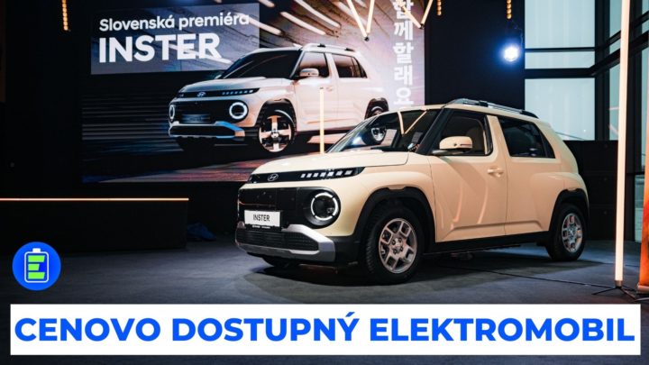 Prichádza cenovo dostupný elektromobil. Slovenská premiéra Hyundai INSTER.