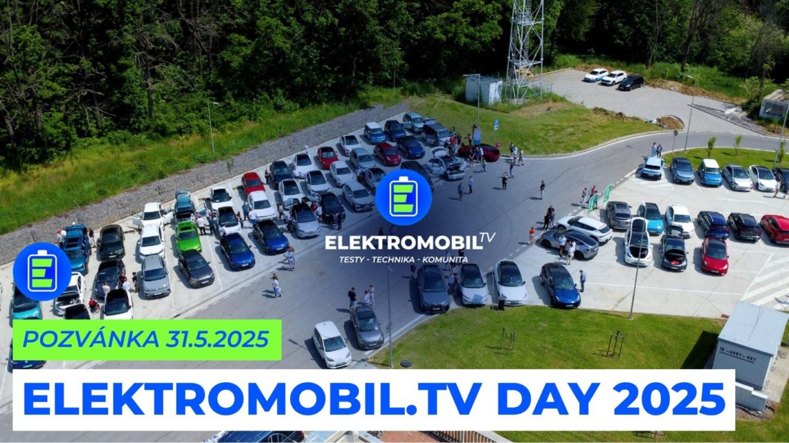 Pozvánka: Elektromobil.TV Day 2025. 31.5.2025 v Bratislave.