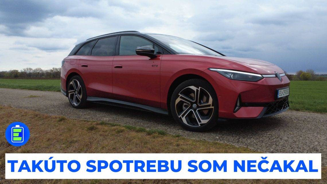 Test Volkswagen ID.7 GTX. Spotreba ma prekvapila !