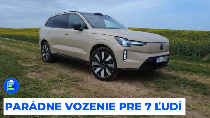 Volvo EX90 ponúka kráľovské vozenie pre 7 pasažierov !