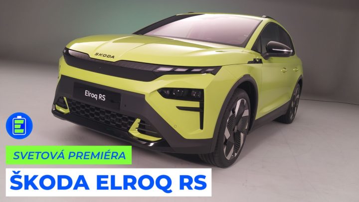 Najvýkonnejšia Škoda prichádza. ELROQ RS.