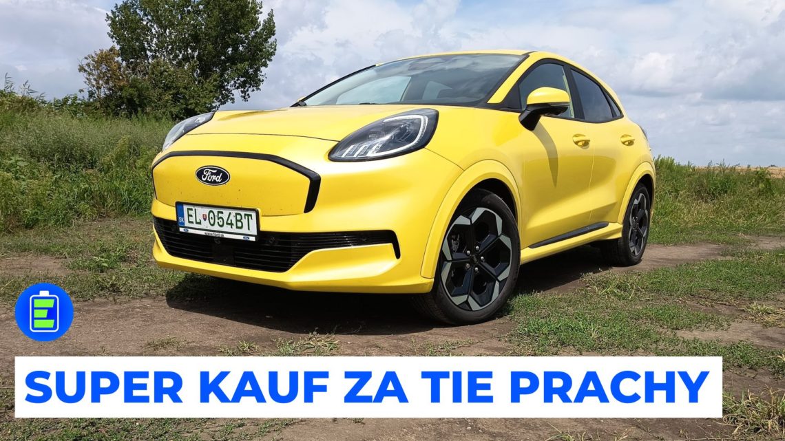 Ford Puma Gen-e: Obrí kufor, nízka spotreba. Toto že je prerábka zo spaľováku? ?