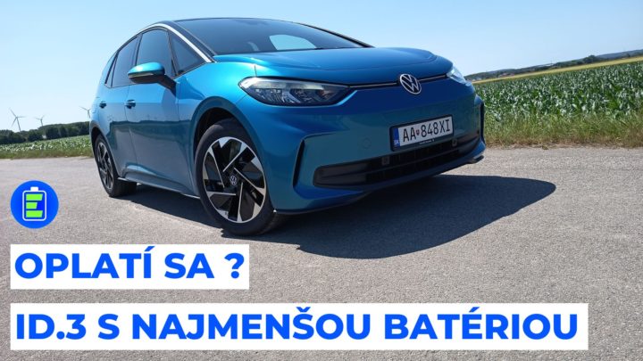 Najlacnejší Volkswagen ID.3 s najmenšou batériou. Oplatí sa ?