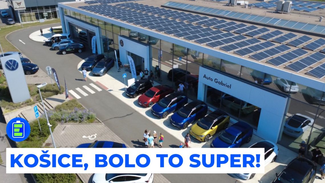 Takto vyzeral prvý ročník Elektromobil.TV Day v Košicich. Kto neprišiel, môže ľutovať.