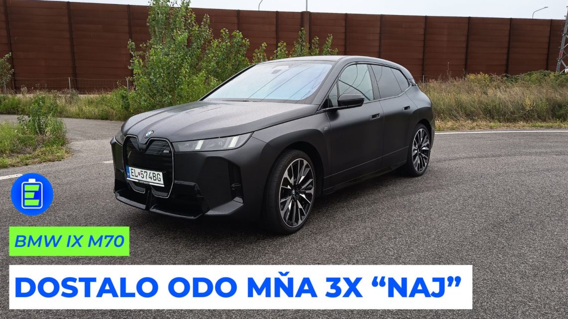 BMW iX M70. Vlajková loď, ktorá odo mňa dostala hneď 3x „naj“.