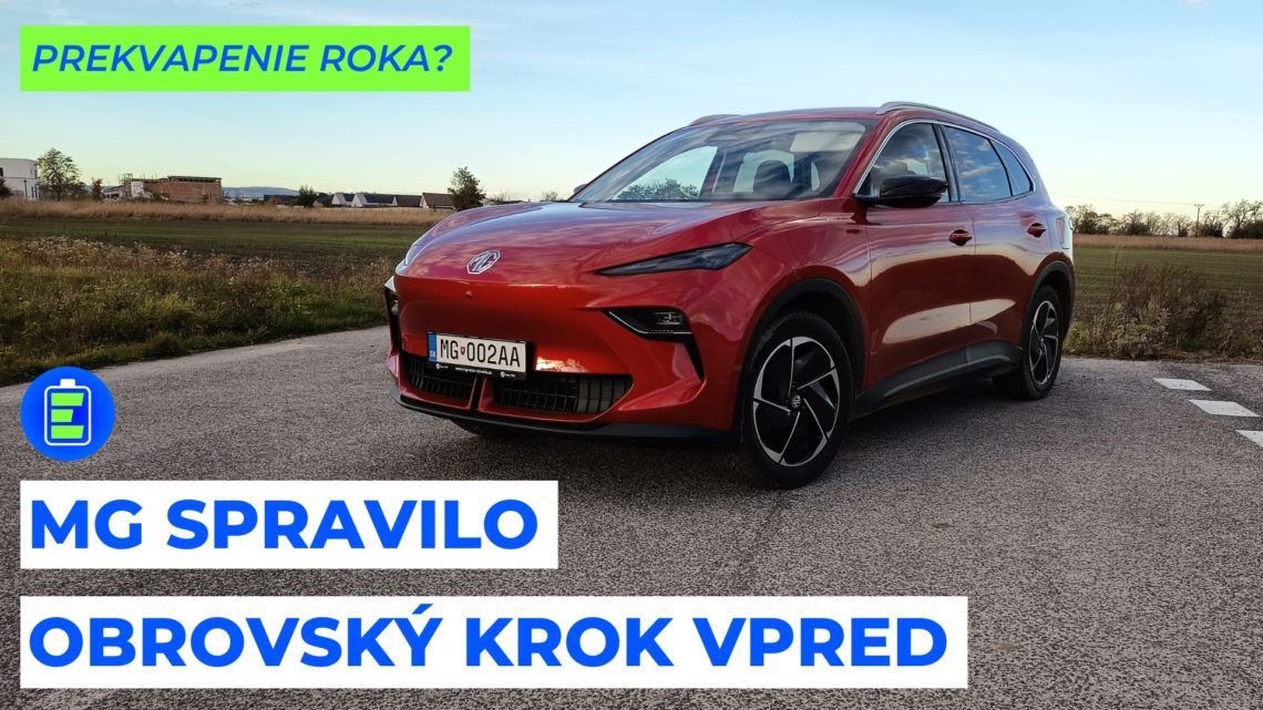 Zažil som s elektromobilom MGS5 EV prekvapenie roka? TEST.