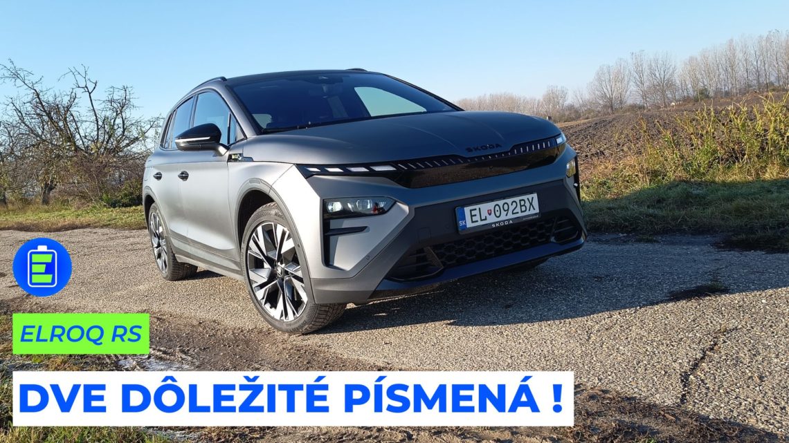 Škoda Elroq RS130 pridáva dve dôležité písmená a číslo! Kam posúva hranice elektromobilu?