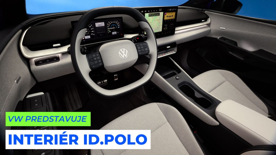 Volkswagen sa vracia ku koreňom. Takto vyzerá interiér nového elektrického ID.POLO.