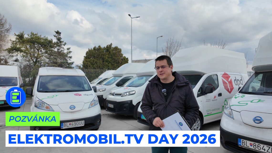POZVÁNKA: Elektromobil.TV Day 2026. 6.6. v Bratislave.