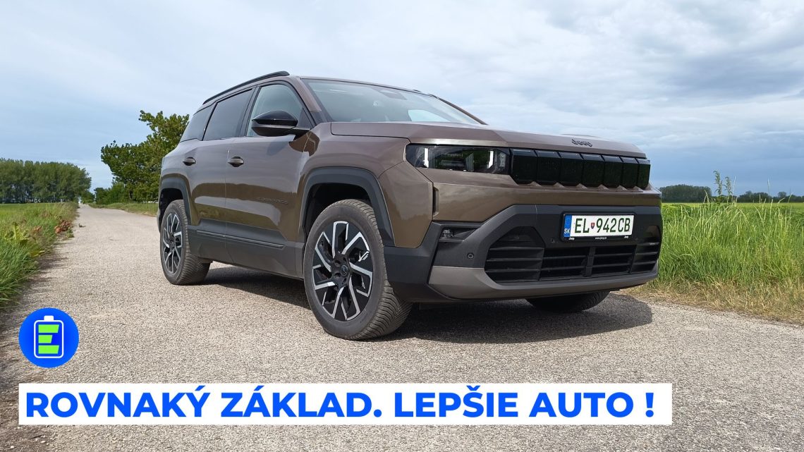 Rovnaká platforma, jeden koncern a predsa iné auto. Elektrický Jeep Compass.