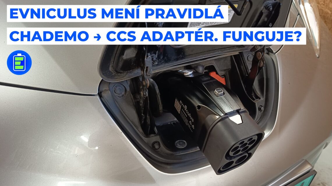 EVNICULUS mení pravidlá hry. Prináša CHAdeMO → CCS adaptér. Bude to fungovať ?