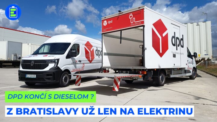 DPD končí s dieselom? Z Bratislavy už len na elektrinu ⚡