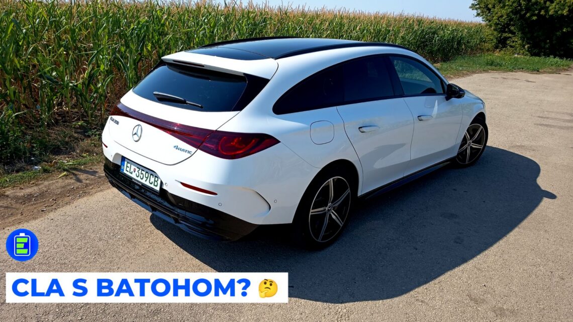 Mercedes CLA Shooting Brake: Konečne pekné elektrické kombi?