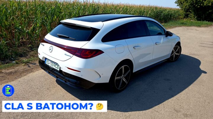 Mercedes CLA Shooting Brake: Konečne pekné elektrické kombi?