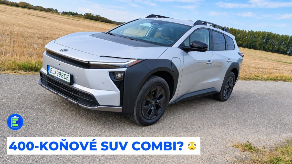 Toyota bZ4X Touring: SUV, kombi a 400 koní. Ako funguje šialené combo?